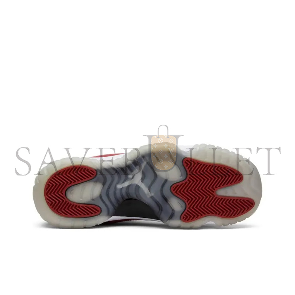 NIKE JORDAN 11 RETRO LOW CHERRY 528896-102